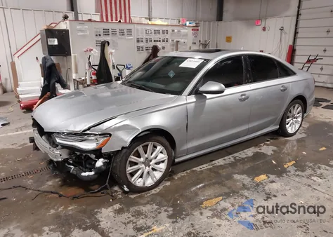 2016 Audi A6 2.0T Premium Plus z USA, uszkodzony, nr VIN WAUGFAFC0GN113414